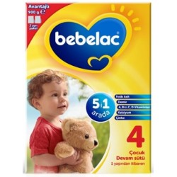 Bebelac 4 Çocuk Devam Sütü 900 g